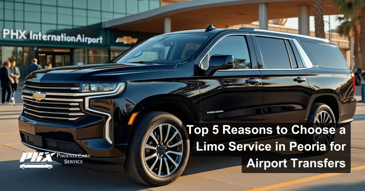 limo Peoria is the perfect option for airport transfers