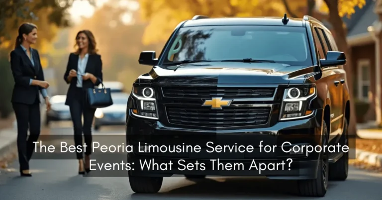 Peoria limousine service is uniquely equipped to satisfy the requirements of corporate customers.